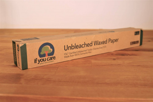 If You Care Unbleached Wax Paper, sustainable and vegan from the Steenbergs UK online eco friendly baking supplies shop.