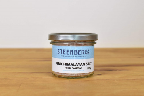 Steenbergs Pink Himalayan Salt from the Steenbergs UK online shop for interestings salts and peppers.