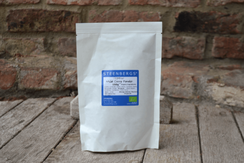 Steenbergs Organic Mild Curry Powder 150g from the Steenbergs UK online shop for organic curry mixes and spices.