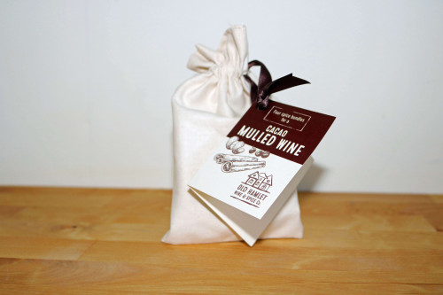 Old Hamlet Cacao Mulled Wine Spice Mix - 4 muslin spice bundles