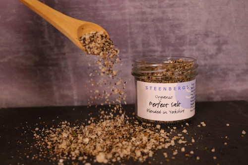 Buy Steenbergs Organic Perfect Salt Blend from Steenbergs UK specialists in organic spices and spice mixes.