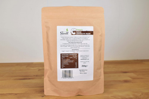 buy Swell Organic Cacao Chocolate Drink Mix from Steenbergs The Sustainable Spice Company