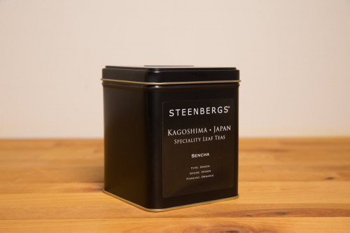 Steenbergs Organic Sencha Loose Leaf Green Tea 125g Tin from the Steenbergs UK online shop for organic green tea and loose leaf teas.