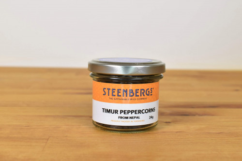 Steenbergs Timur Peppercorns from Nepal from the Steenbergs UK online spice shop.