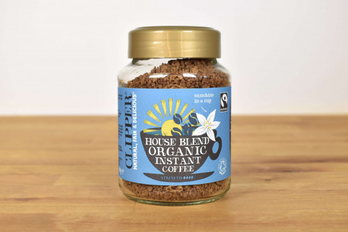 New Look Clipper organic Fairtrade Instant Coffee 100g available from Steenbergs UK online shop for organic, ethical and sustainable food and groceries.