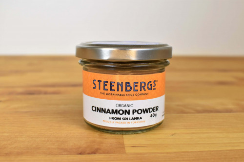 Steenbergs Organic Cinnamon powder part of the Steenbergs UK range of Organic Spices available at the UK online spice shop - Steenbergs.