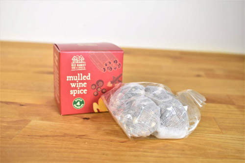 Old Hamlet Mulled wine spice in muslins from Steenbergs UK online spice shop