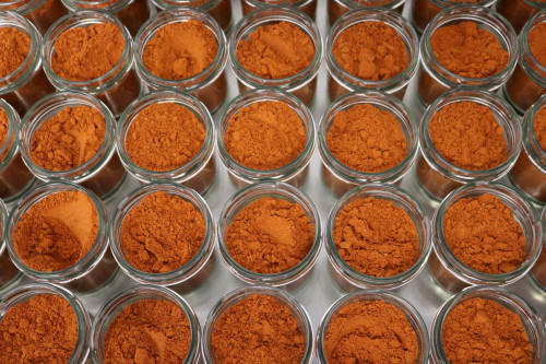 Steenbergs Organic Harissa Mix is created, blended and packed at the Steenbergs Organic Spice Factory in North Yorkshire. UK.
