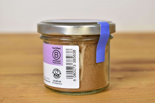 Steenbergs Organic New York Chai Spice Mix is blended in North Yorkshire.