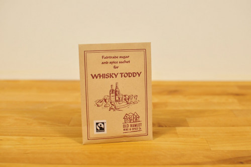 Old Hamlet Fairtrade Whisky Toddy Spice Mix - 10  Single Serve Envelopes from the Steenbergs and Old Hamlet UK online shop for traditional drink mixes.