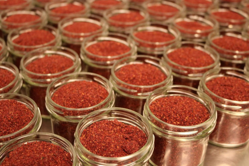 Steenbergs Sumac is a great zesty addition to salads and middle eastern cooking.