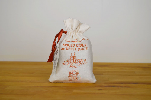 Old Hamlet Fairtrade Sugar and Spice for Spiced Cider in Printed Calico Bag