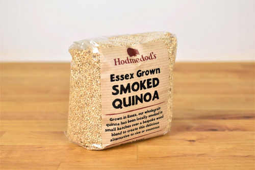 Hodmedod's Essex Grown Smoked Quinoa from Steenbergs UK shop for vegan food.