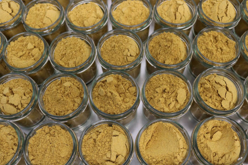 Steenbergs Organic Hot Curry Powder blended in small batches at the Steenbergs organic spice factory in North Yorkshire.