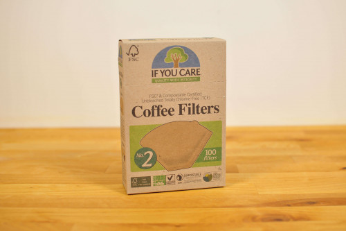 Old look If You care No 2 Coffee Filters x 100, unbleached and chlorine free from the Steenbergs UK online shop for If You Care and eco friendly filters.