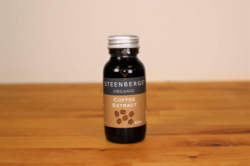 Steenbergs Organic Coffee Extract is also certified vegan and kosher by KLBD  from the Steenbergs UK online shop for organic baking ingredients.