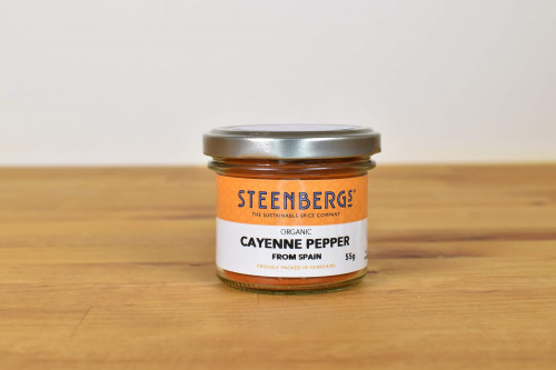 Steenbergs Organic Cayenne Pepper from Spain.