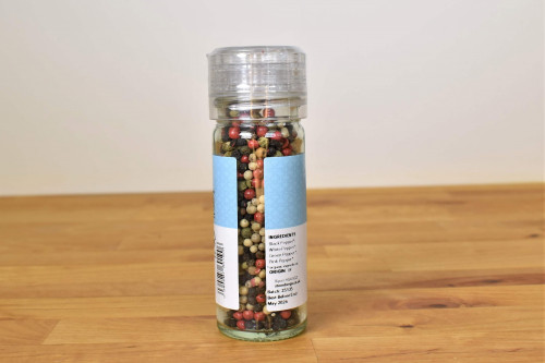 Colourful peppercorn mix, organic, vegan and Bcorp.