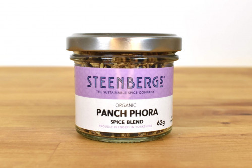 Steenbergs Organic Panch Phora blended and created at Steenbergs North Yorkshire spice factory