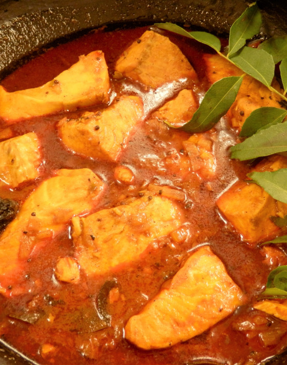 Meen (Fish) Curry  Recipe - Sharmini