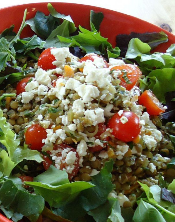 Herby Lentil Salad