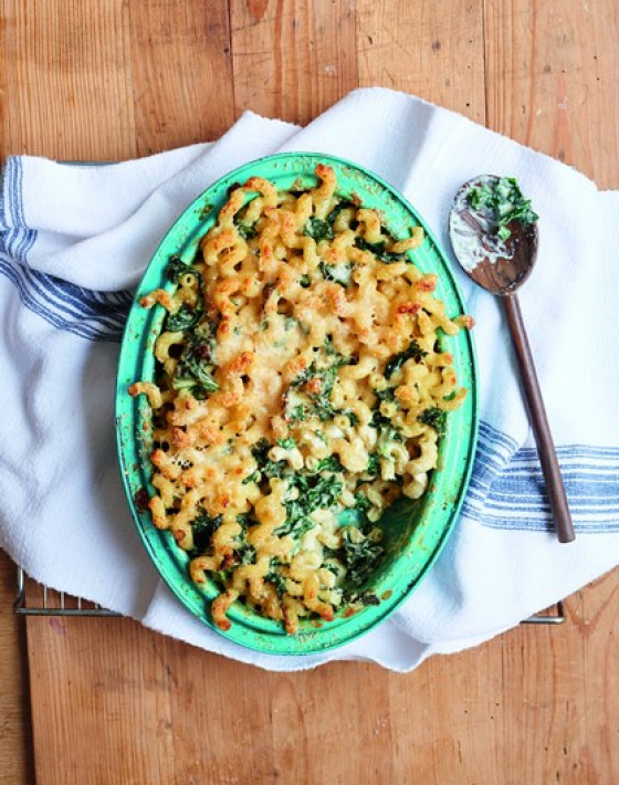 Mustard Kale Mac and Cheese Recipe - Nadiya Hussain