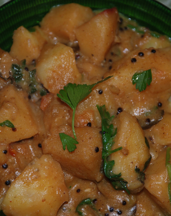 Chana Masala Potato Curry Recipe