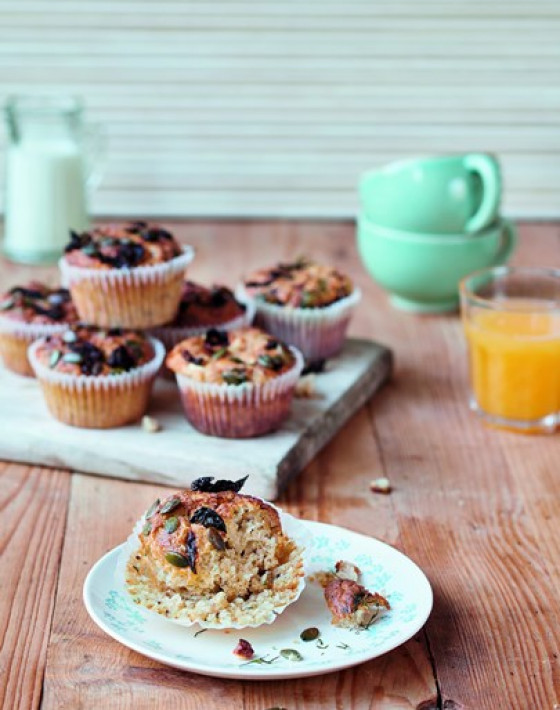 Feta and dill savoury muffin Recipe - Nadiya Hussain