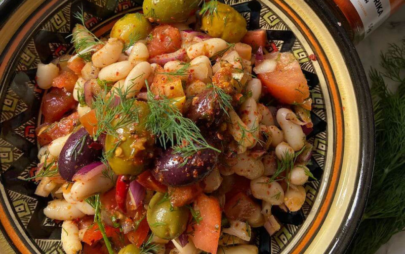 Fasulye Piyaz (Turkish Salad) recipe