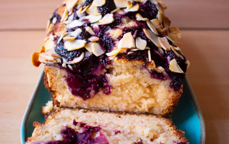 Niki's Blackberry Chia Jam and Almond Loaf Recipe