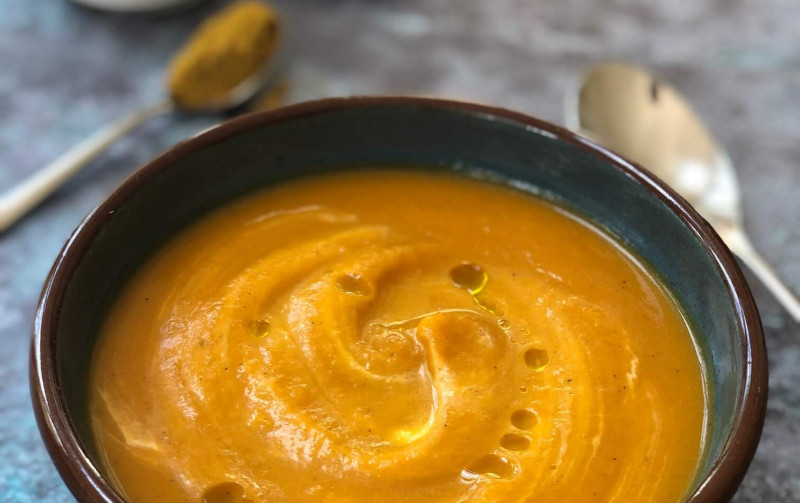 Moroccan Butternut Squash Soup Recipe