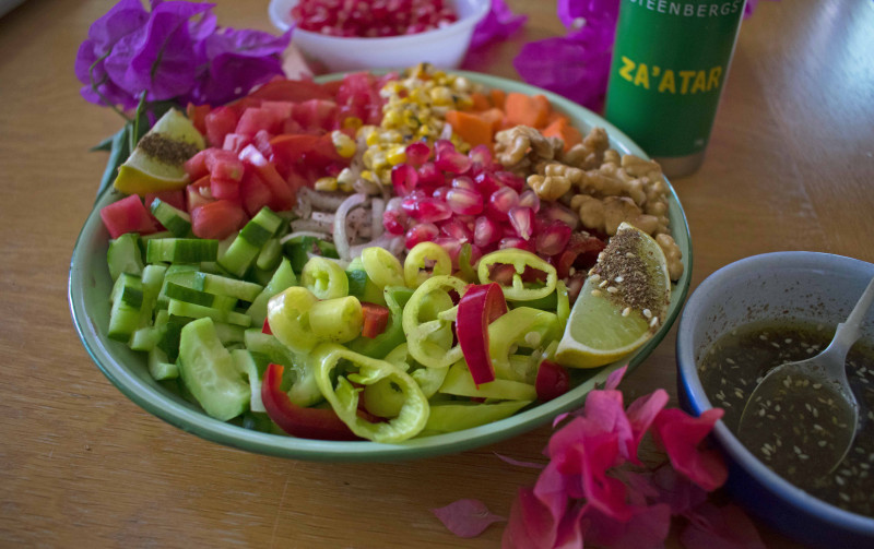 Niki's Zaatar Salad Recipe