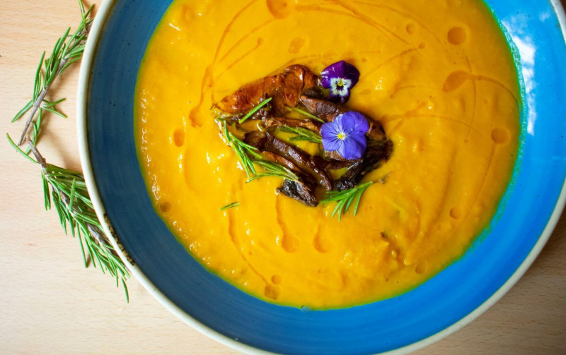 Porcini, Rosemary and Butternut Squash soup Recipe
