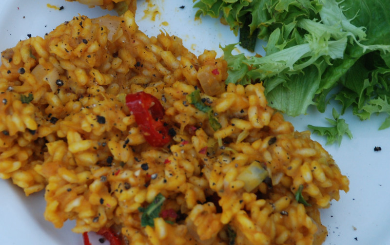 Pumpkin, Ginger and Sage Risotto Recipe