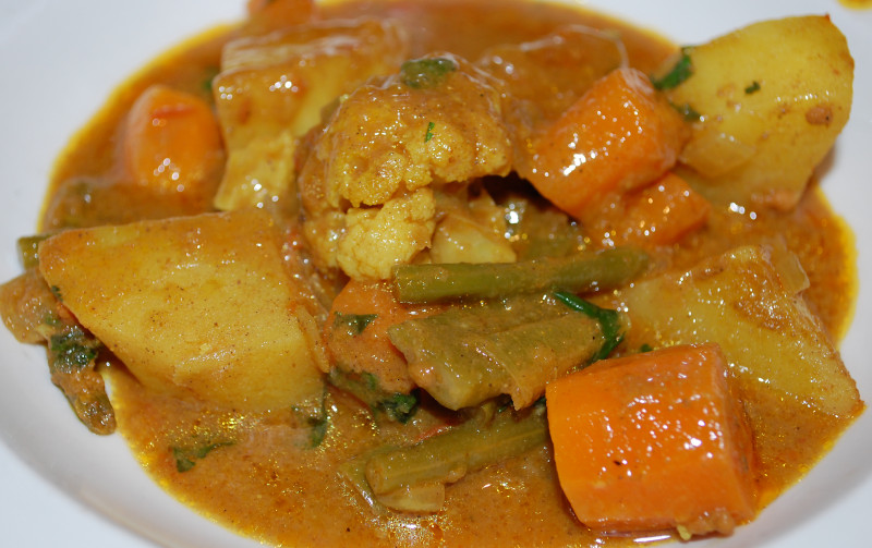Keralan Vegetable curry Recipe