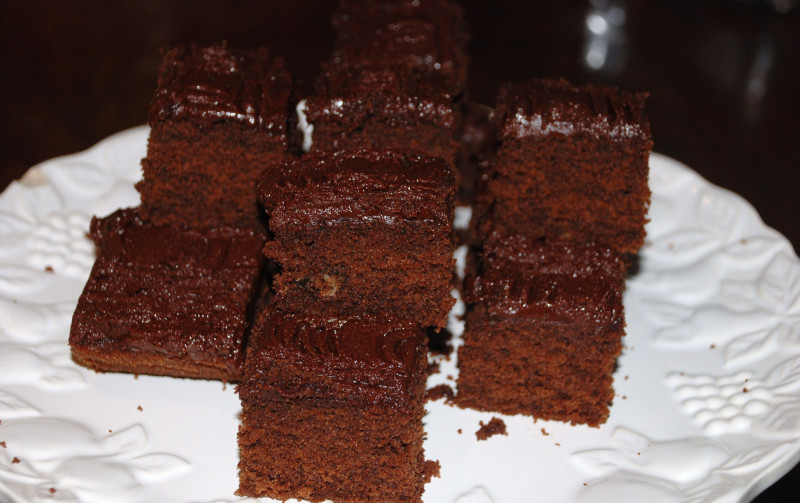 Tray Bake Chocolate Cake Recipe - Wheat and Dairy Free